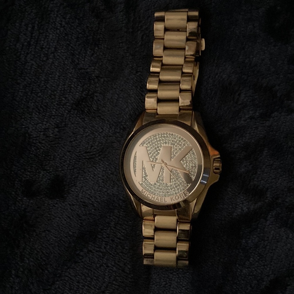 Michael Kors watch. Rose gold